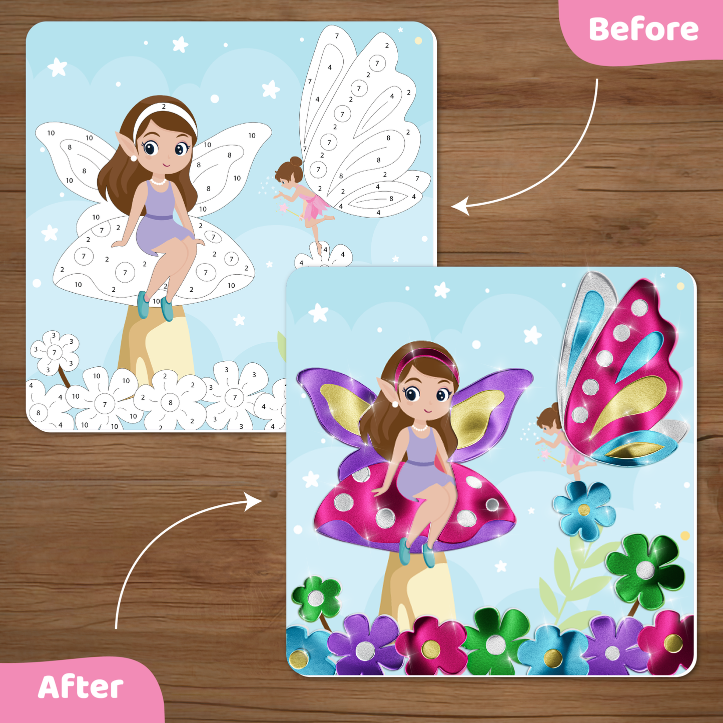 jackinthebox Foil By Number — Unicorn & Magic