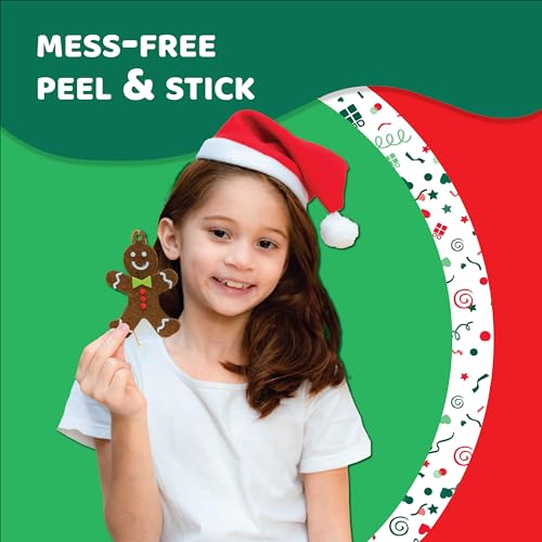 jackinthebox Christmas Craft Kit for Kids | 6 Large Craft Projects | Christmas Activities for Kids | Arts and Crafts for Kids | Santa Crafts | Christmas Decorations for Kids