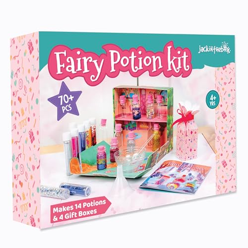 TOSUTO Kit Potion Magique Enfant - Kit De Potion Pour Enfants Avec Accessoires Magiques, Idéal 6 à 12 Ans