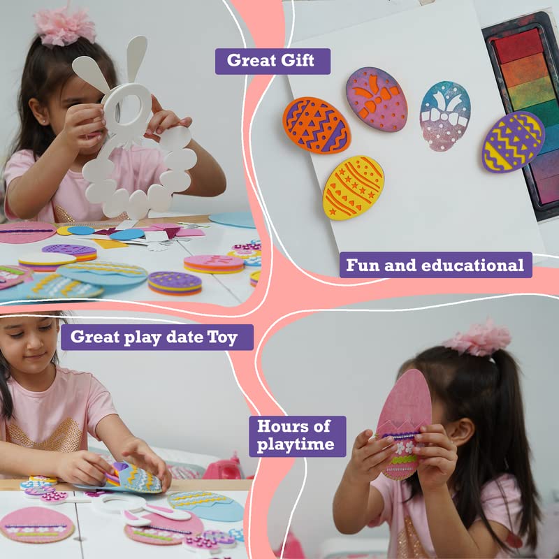 jackinthebox Easter Gifts Kids for Kids | Great Easter Basket Stuffers for Girls and Boys Ages 5-10 | Perfect Easter Crafts for Kids | Easter Toys (Easter 3-in-1)