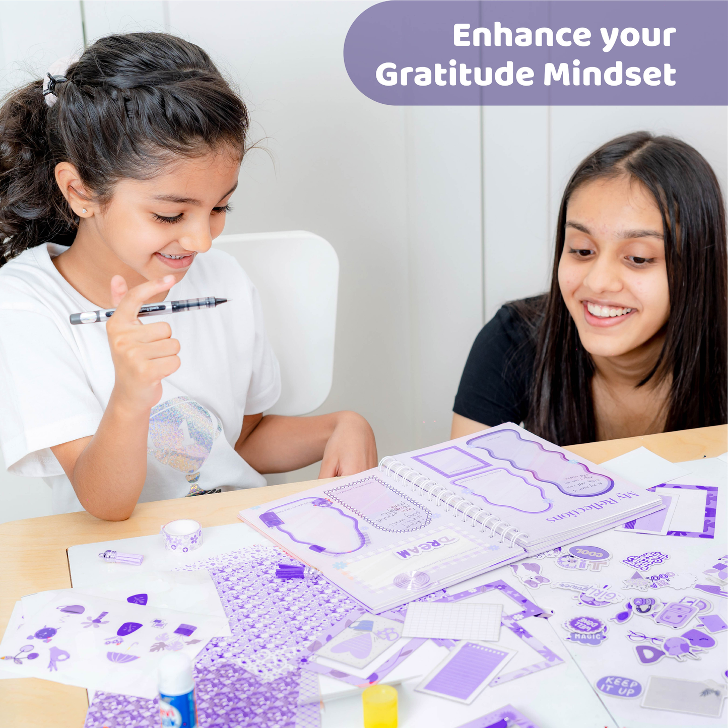 jackinthebox Gratitude Journal Kit for Girls