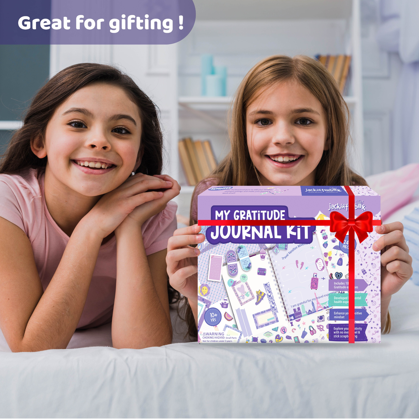 jackinthebox Gratitude Journal Kit for Girls