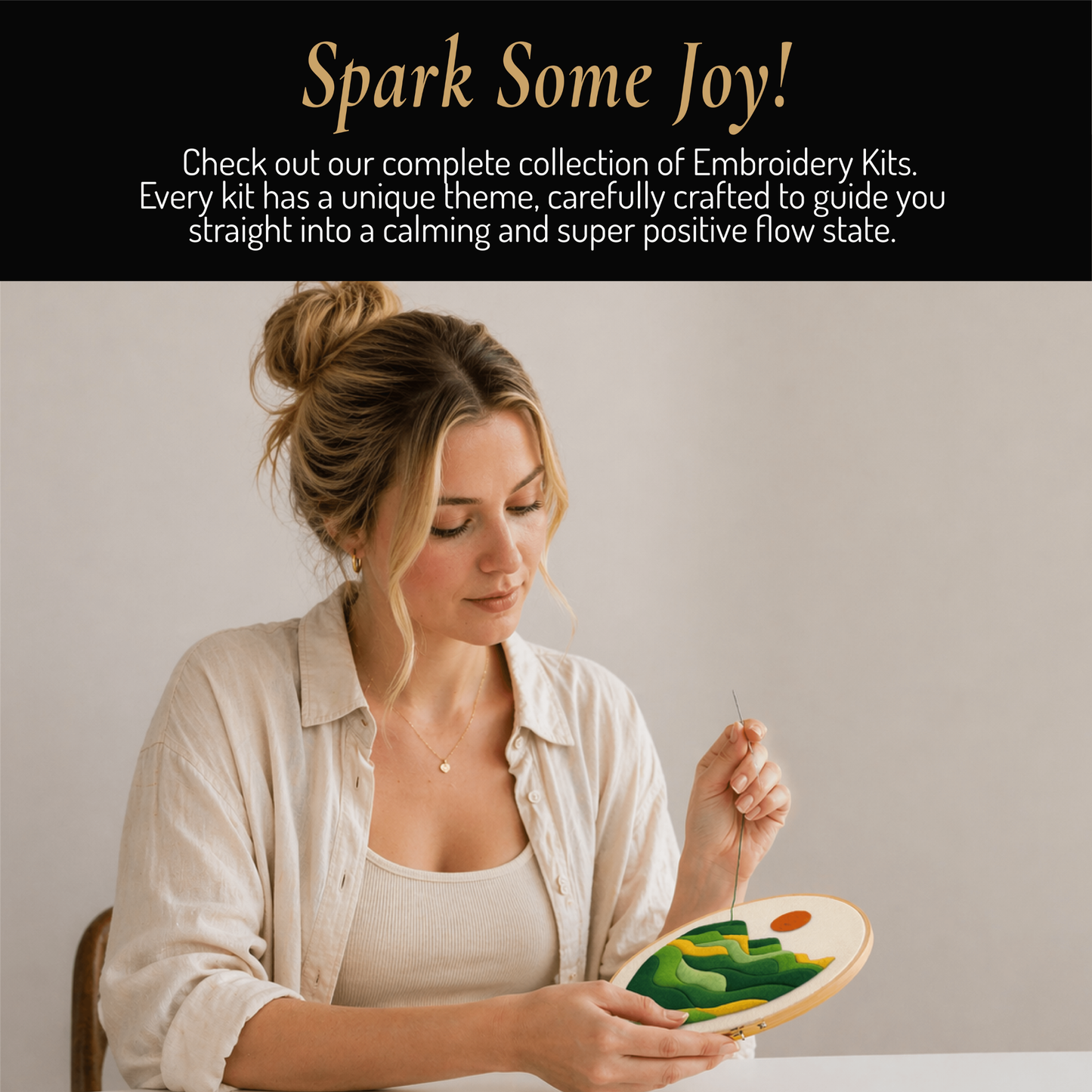 Unwynd Embroidery Kit – The Landscape Edition Pack of 3