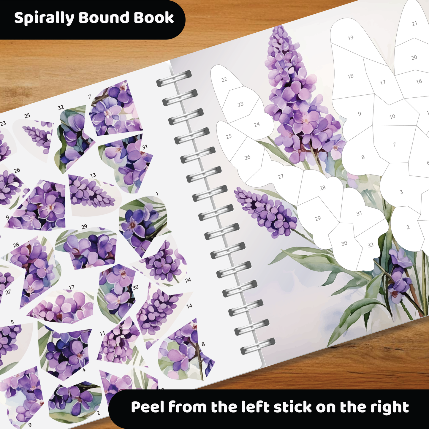 Unwynd Sticker By Number – Floral Escape