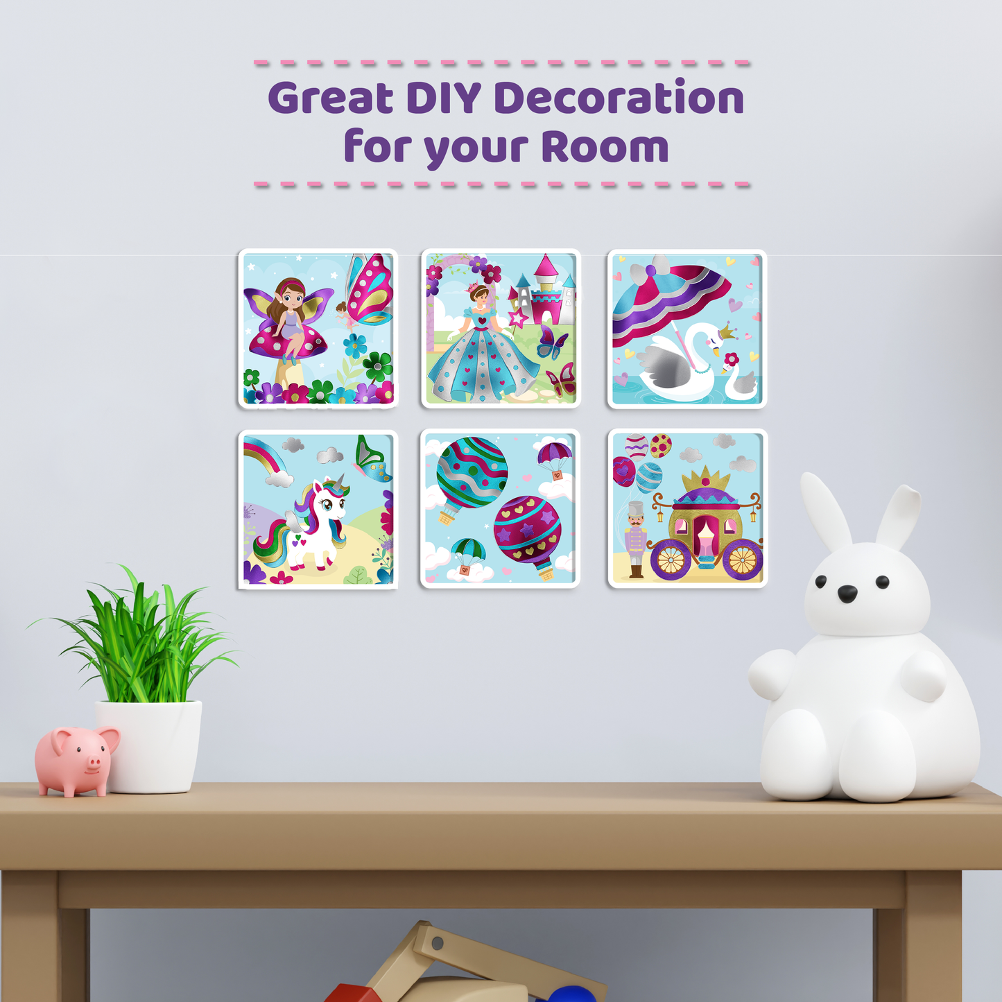 jackinthebox Foil By Number — Unicorn & Magic