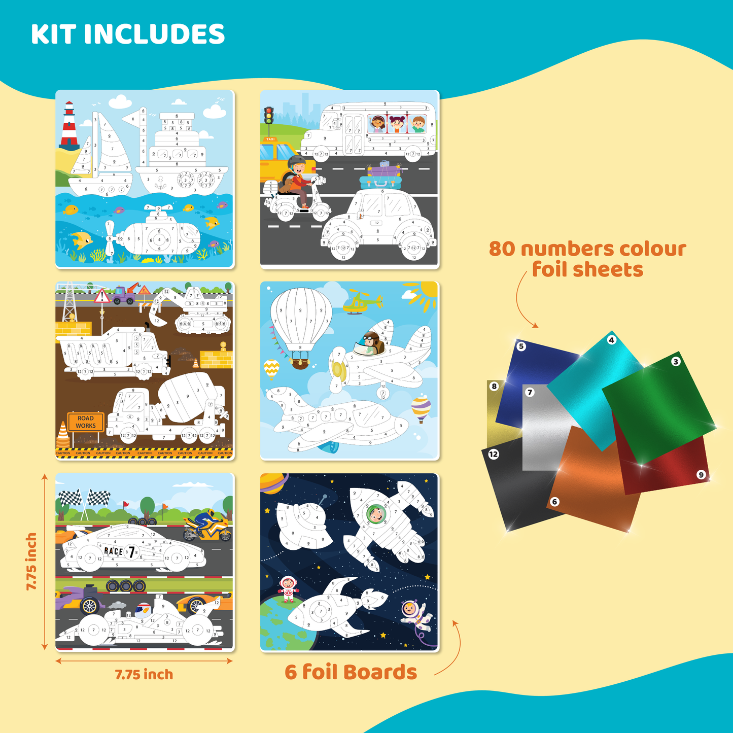 Jackinthebox Foil By Number Vehicles