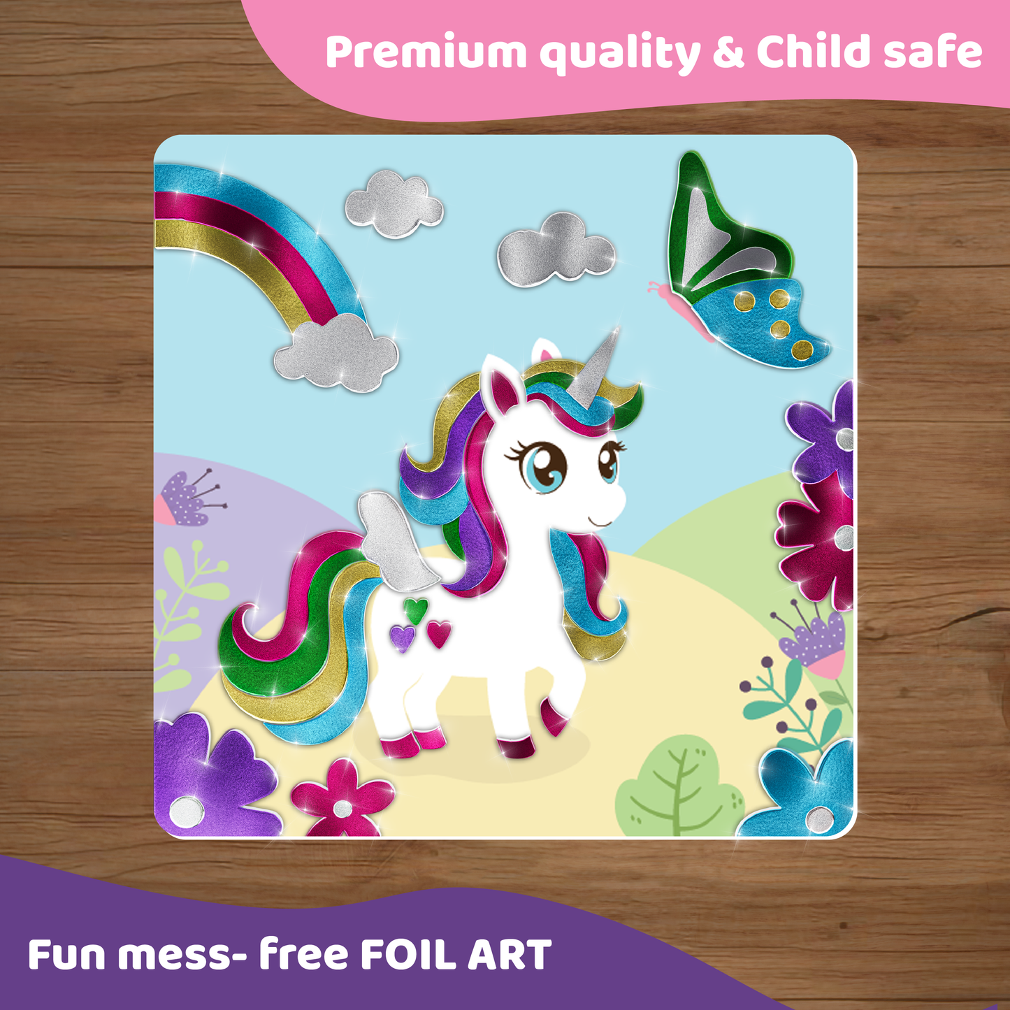 jackinthebox Foil By Number — Unicorn & Magic