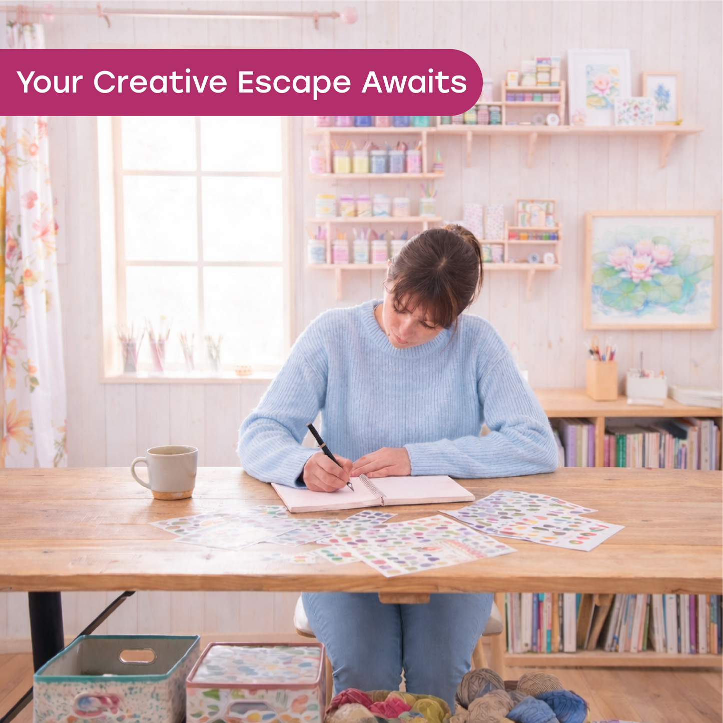Unwynd Journal Kit – The Floral Chapter