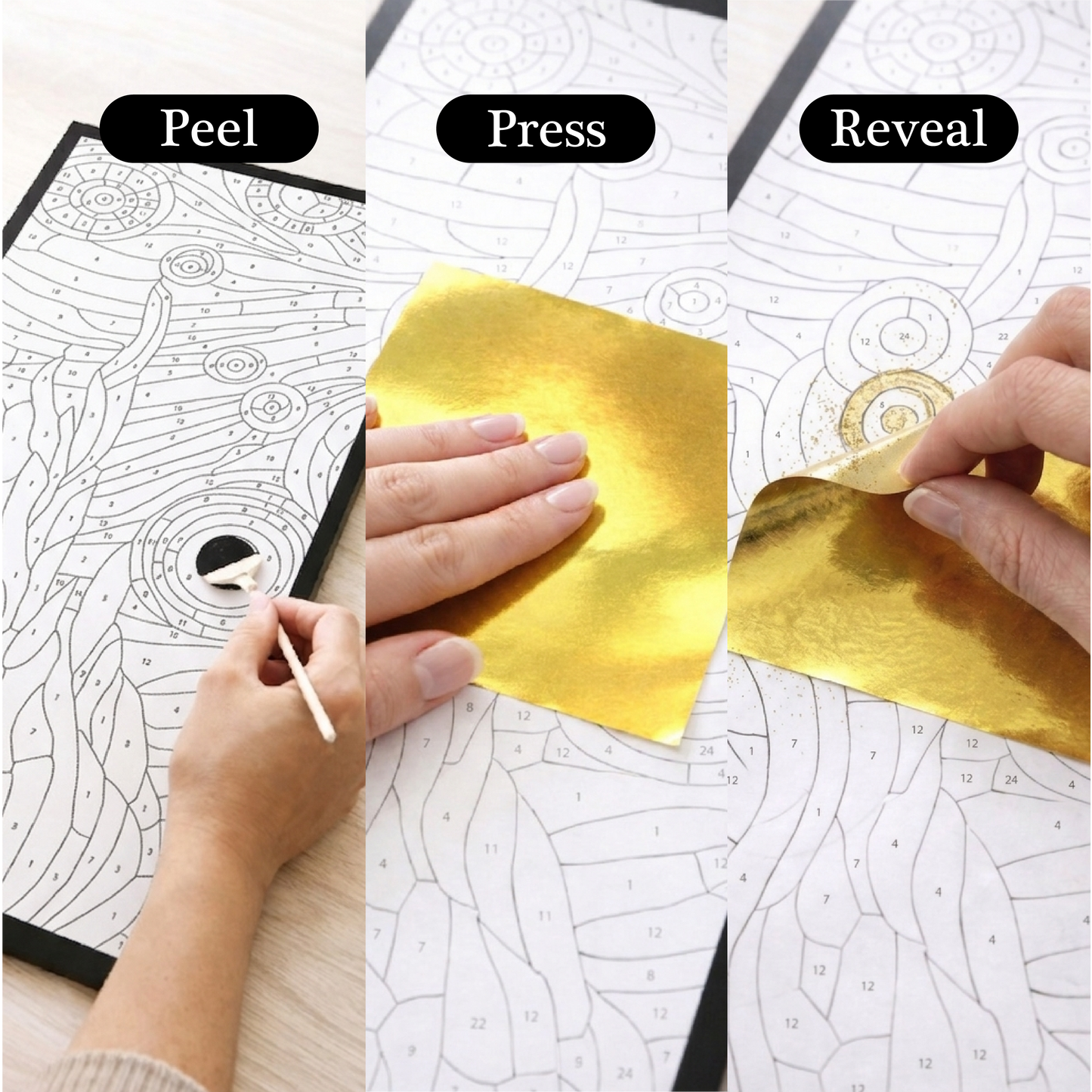Unwynd Foil By Number - The Starry Night