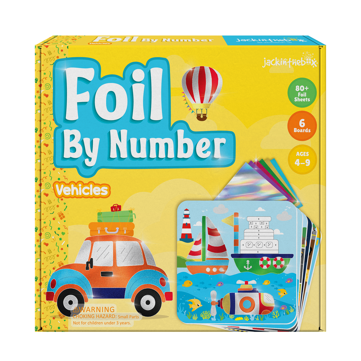 Jackinthebox Foil By Number Vehicles