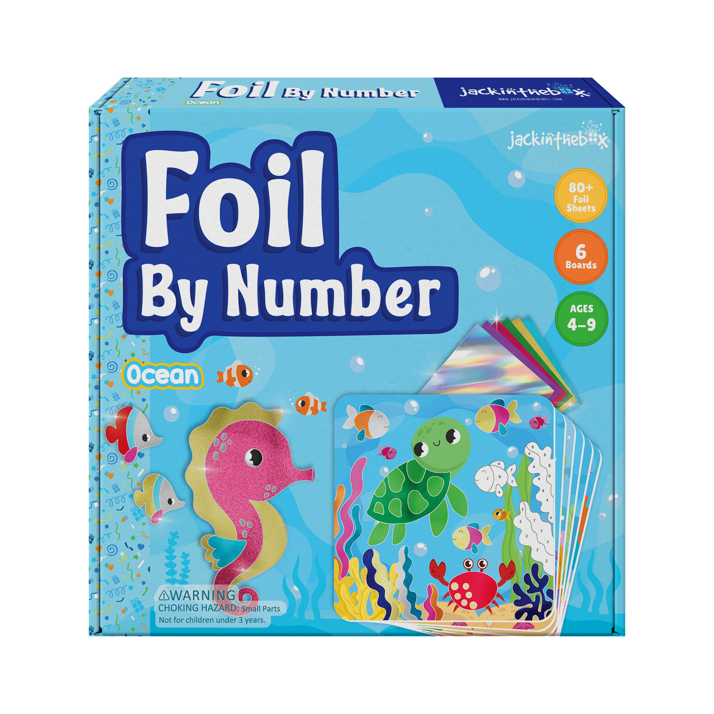 Jackinthebox Foil By Number Ocean