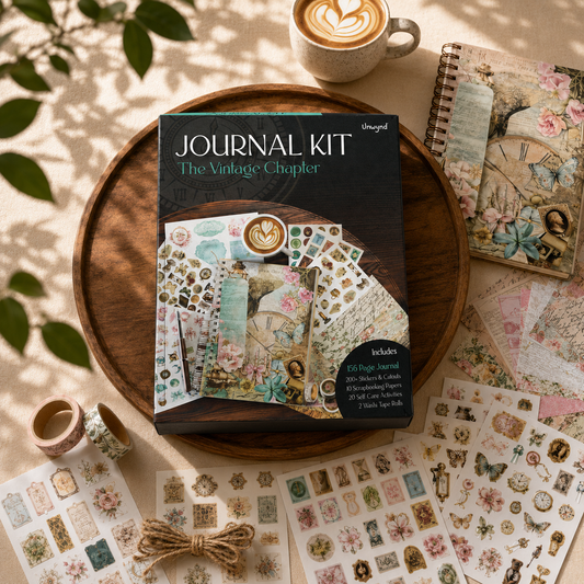 Unwynd Journal Kit – The Vintage Chapter