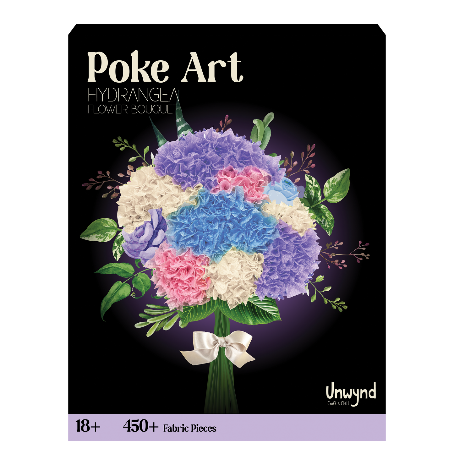 Poke Poke Art - Adults - Hydrangea