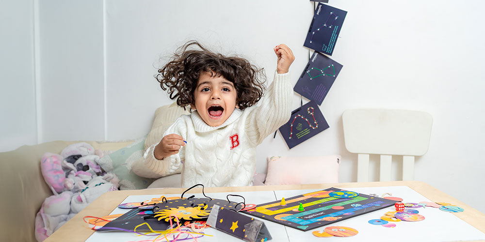 jackinthebox Unicorn Gifts | 6-in-1 Premium Craft Kit for Girls Aged 5 6 7 8 9 10 Years
