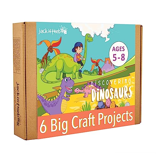 jackinthebox Unicorn Gifts | 6-in-1 Premium Craft Kit for Girls Aged 5 6 7 8 9 10 Years